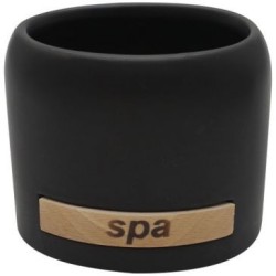 Gobelet en céramique noir SPA