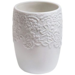 Gobelet blanc en porcelaine cosy