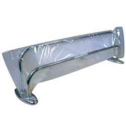 Porte serviette 2 barre fixe chrome