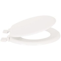 Abattant wc blanc mdf charnières plastiques