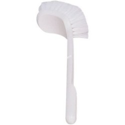 Brosse wc coudée nylon