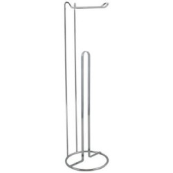 Porte rouleau 4 rouleaux chrome matt Amy