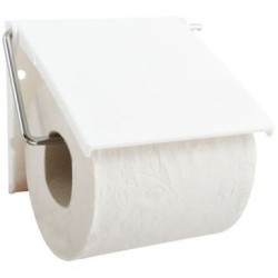 Porte rouleau papier ps blanc