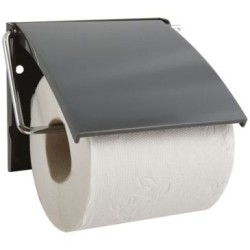 Porte rouleau papier ps gris anthracite