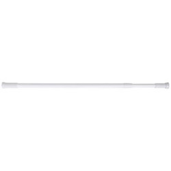 Barre de douche extensible 70/120cm blanc