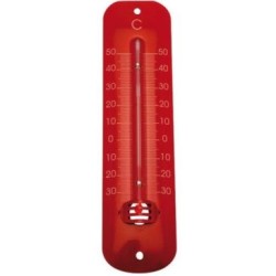 Thermomètre assorti métal 19x4.8cm