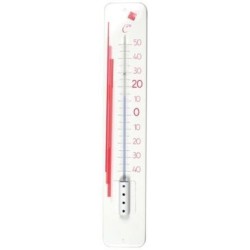 Thermomètre metal 45cm deco