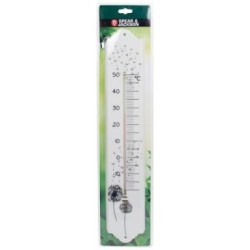 Thermomètre plastique décoré 50cm