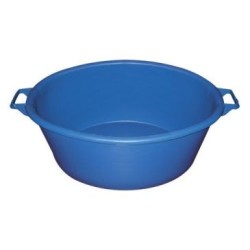 Baquet oval 70L 77x58cm bleu