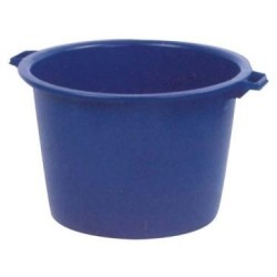 Baquet rond 120L Ø72cm bleu