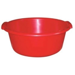 Bassine ronde 11l ø38x16cm rouge