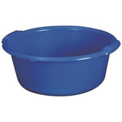 Bassine ronde 14l ø42x17cm bleu