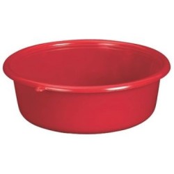 Cuvette ronde ø21x6cm 1.5l rouge