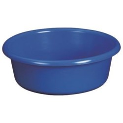 Cuvette ronde ø28x10cm 4l bleu