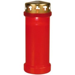 Veilleuse d'extérieur rouge hauteur 175mm