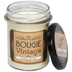 Bougie vintage 150g vanille 100% végétale