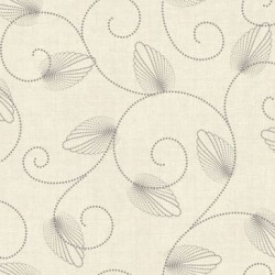 Nappe ronde monte carlo jolice creme 150cm