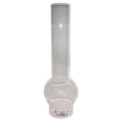Verre de lampe à pétrole 20" matador diamètre 63 hauteur 280