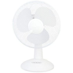 Ventilateur de table 40cm 55watts 3vitesses blanc