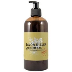Savon d'Alep liquide 12% laurier 500ml