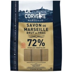 Savon brut huile olive 100g Ecocert x10