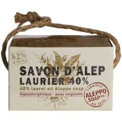 Savon d'alep 40% de laurier 200g