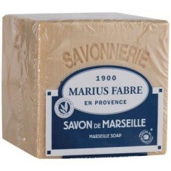 Savon de marseille blanc filmé sans huile de palme 600g