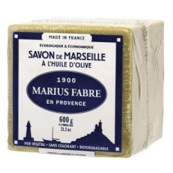 Savon marseille huile olive cube 600g