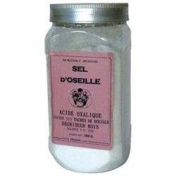 Acide oxalique sel d oseille boite 1000 ml 700g