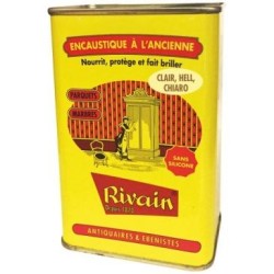 Rivain encaustique à l'ancienne liquide bois clair 500ml
