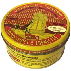Rivain encaustique à l'ancienne pâte bois clair 250ml
