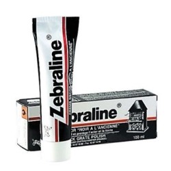 Zébraline pâte tube noire 100ml