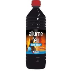 Allume feu liquide 1l sans odeur