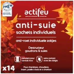 Anti suie actifeu dose individuelle boite de 14