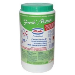 Cubes urinoir freshmouss boîte 40 pastilles : 1kg