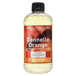 Recharge pour lampe 500ml cannelle orange
