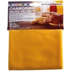 Chamoisine microvelours 40x50cm spécial mobilier