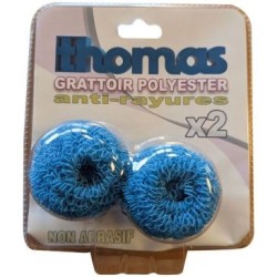 Boules grattoir vaisselle anti rayure Set de 2