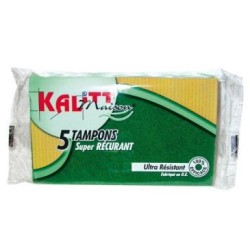 Kalitt tampon vert x5