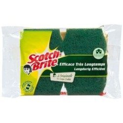 Tampon s/éponge scotch-brite verte x2