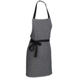 Tablier gianna carreaux black 80 x 67 cm