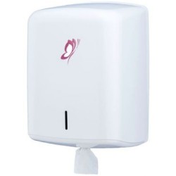 Distributeur essuie main dévidoir central