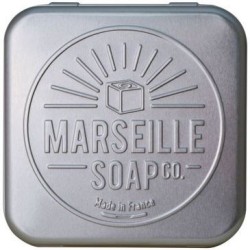 Boite métal pour savon de marseille de100g