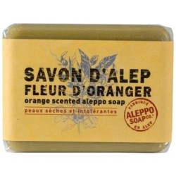 Savonnette d'Alep à l'oranger 100g