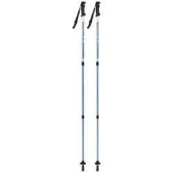 Bâton de randonnée lot de 2 hauteur réglable 66 à 145cm gris