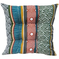 Assise de chaise flocons Scandi mix 38x38x8cm