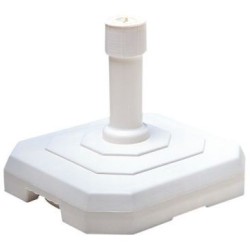 Pied parasol béton carré 25kg