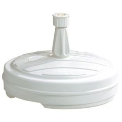 Pied parasol plastique rond