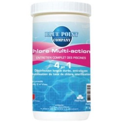 Chlore 4 en 1multi actions 1kg galet de 250g