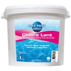Chlore lent 5kg galets de 250gr
